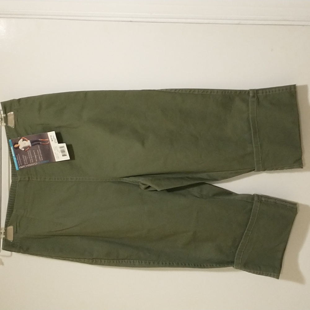 Women Stretched Cuff Capri Size M